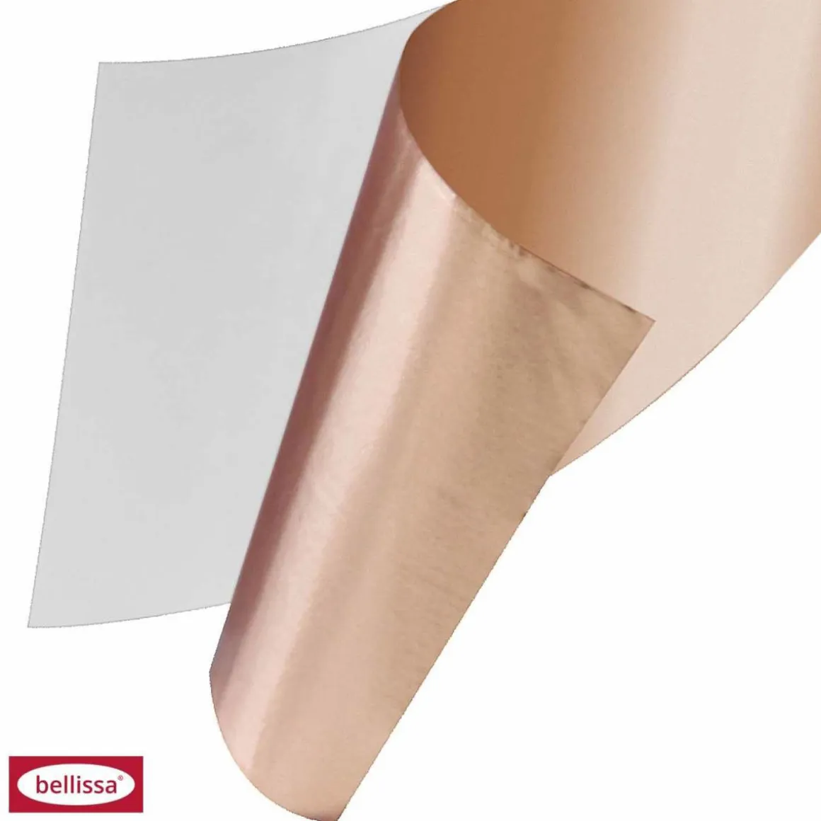 Kupfer-Schneckenband selbstklebend 500 x 3 cm