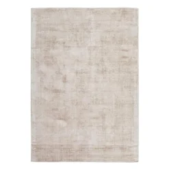 Kurzflorteppich „Luxury 110“ Elfenbein/Taupe, 80x150cm