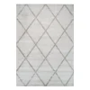 Kurzflorteppich „Luxury 210“ Elfenbein/Taupe, 80x150cm