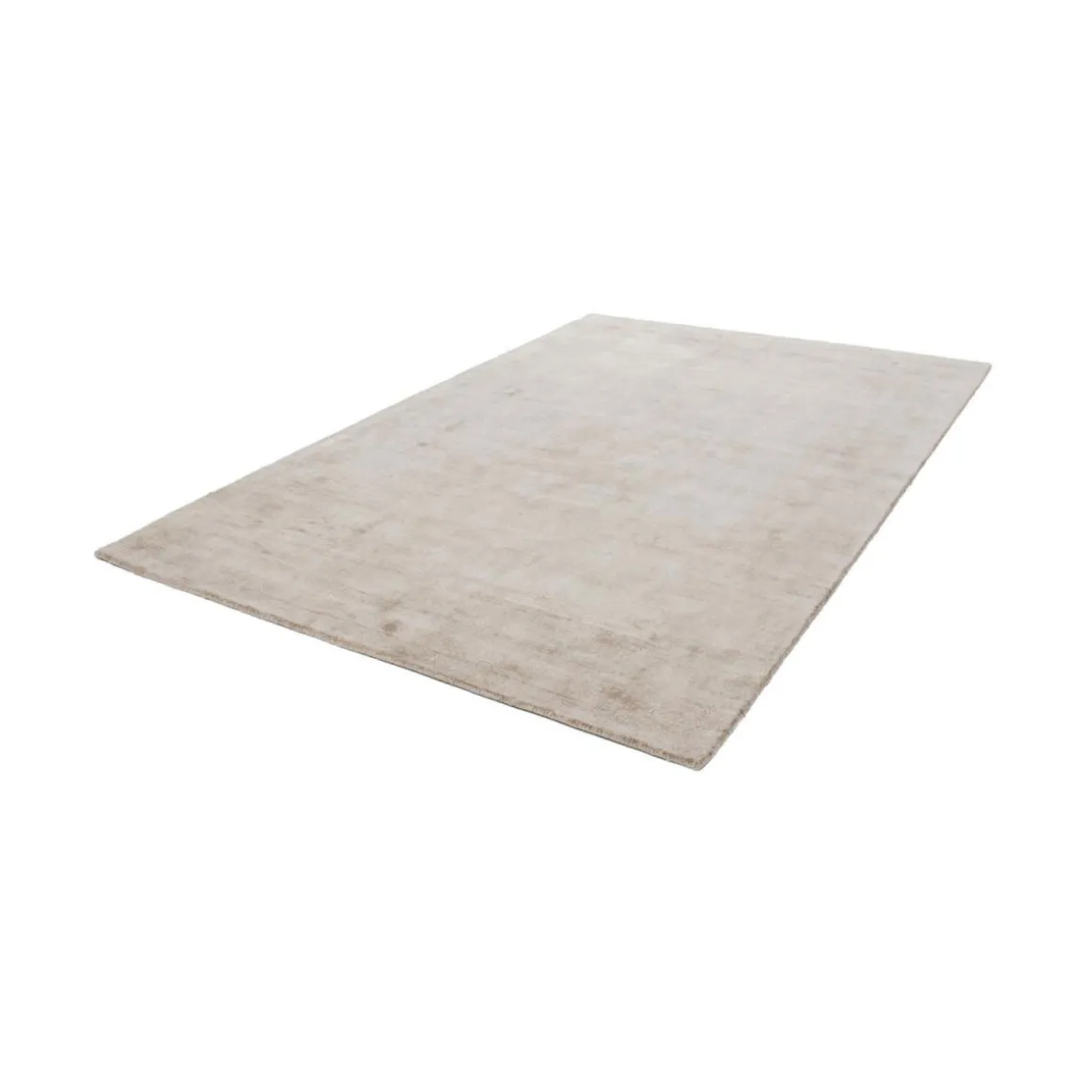 Kurzflorteppich „Luxury 110“ Elfenbein/Taupe, 120x170cm