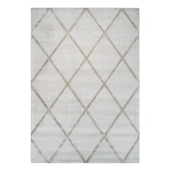 Kurzflorteppich „Luxury 210“ Elfenbein/Taupe, 200x290cm