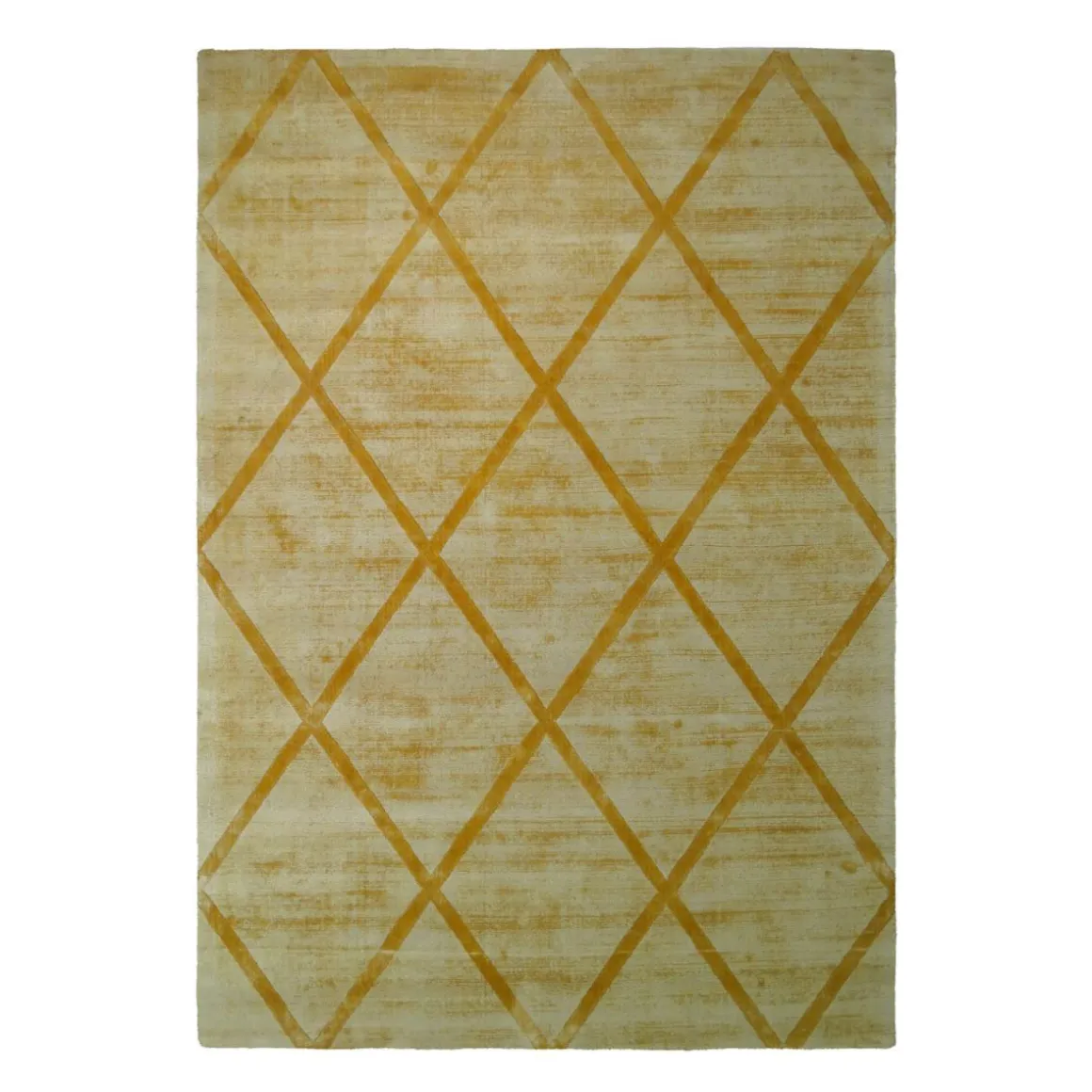Kurzflorteppich „Luxury 210“ Gelb, 200x290cm
