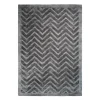 Kurzflorteppich „Luxury 410“ Grau/Anthrazit, 200x290cm