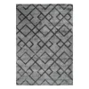 Kurzflorteppich „Luxury 310“ Grau/Anthrazit, 80x150cm