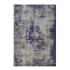 Kurzflorteppich Vintage 8403 blau