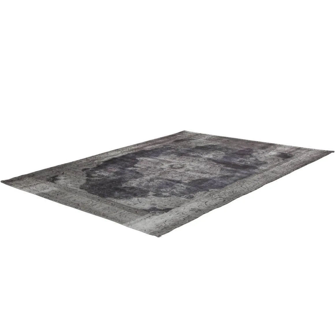 Kurzflorteppich Vintage 8400 grau