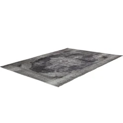 Kurzflorteppich „Vintage 8400“, grau