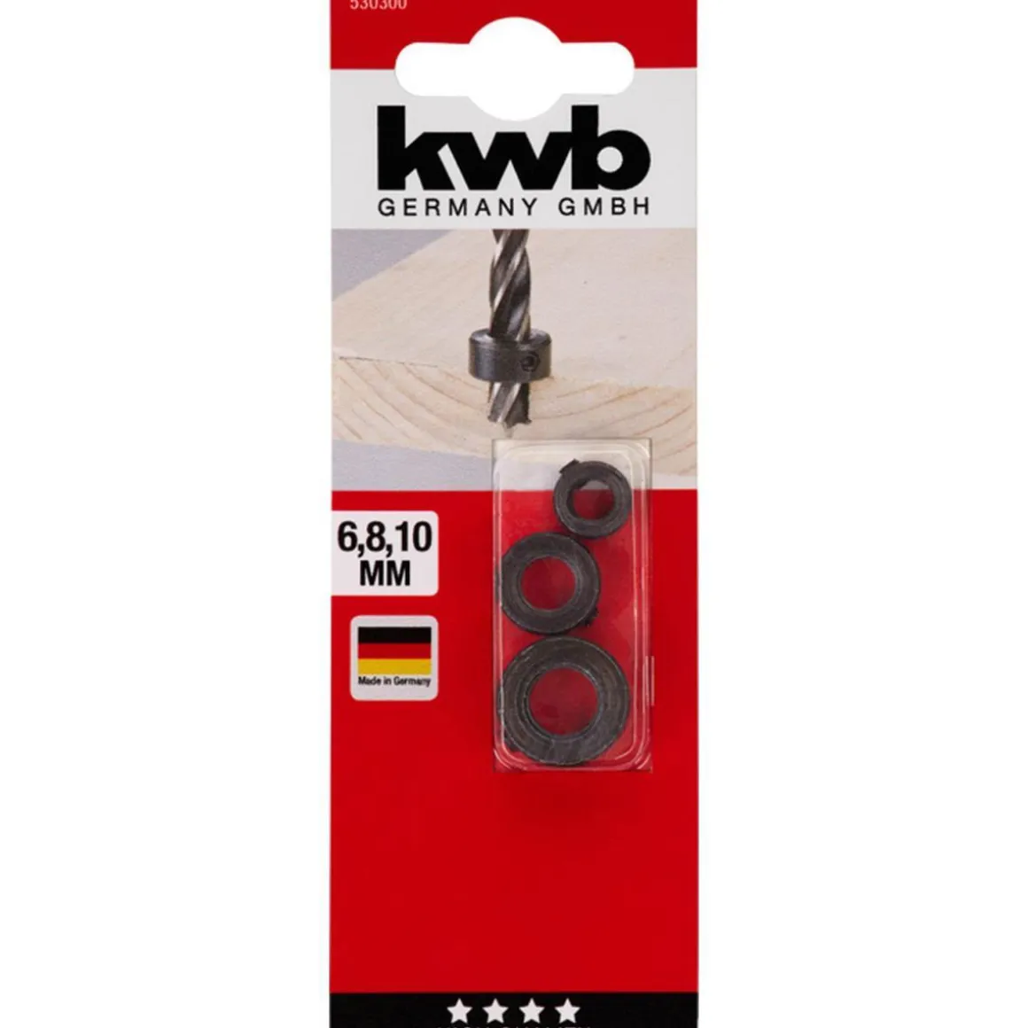 kwb Bohrtiefenbegrenzersatz 3 teilig