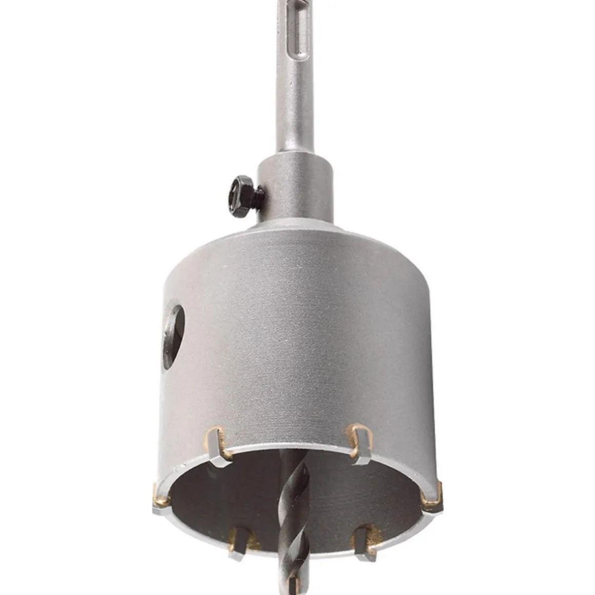 kwb Hohlbohrkrone mit Schaft und Zentrierbohrer SDS Plus Durchmesser 66 mm