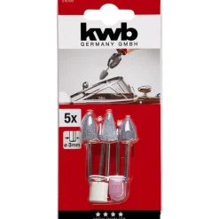 kwb Keramische Miniatur-Schleifstifte Satz 5 teilig