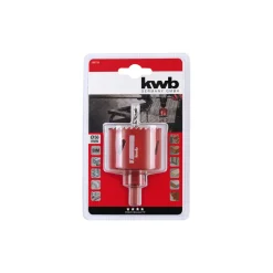 kwb Löchsäge mit Schaft und Bohrer Durchmesser 56 mm