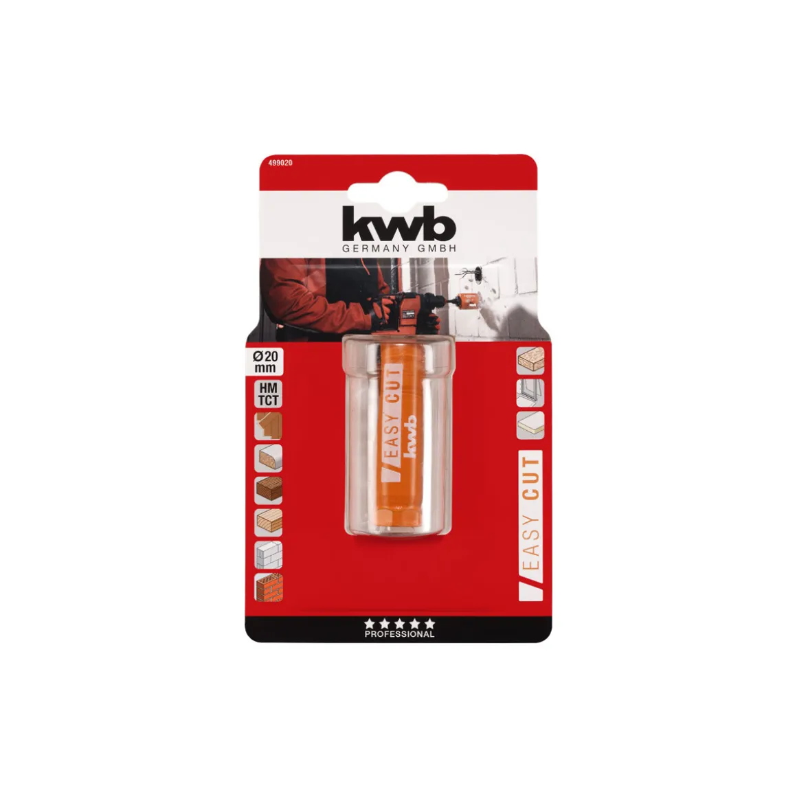 kwb Lochsäge Easy Cut Durchmesser 20 mm