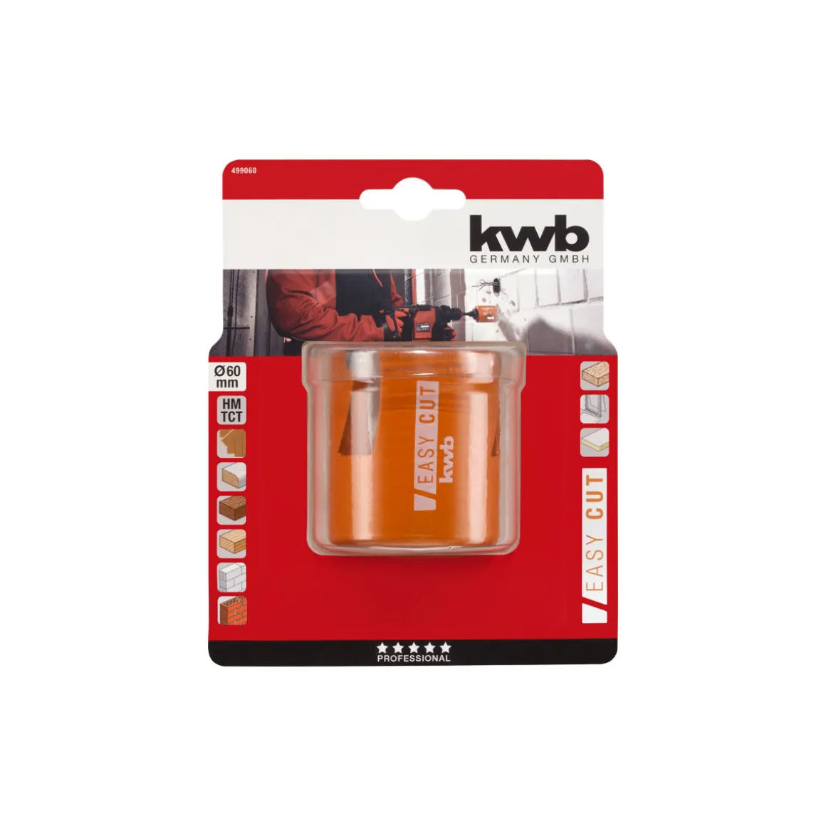kwb Lochsäge Easy Cut Durchmesser 60 mm