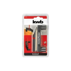 kwb Mittenfinder mit Bleistift und metrischer Skala als Anzeichenhilfe von 1-20 mm