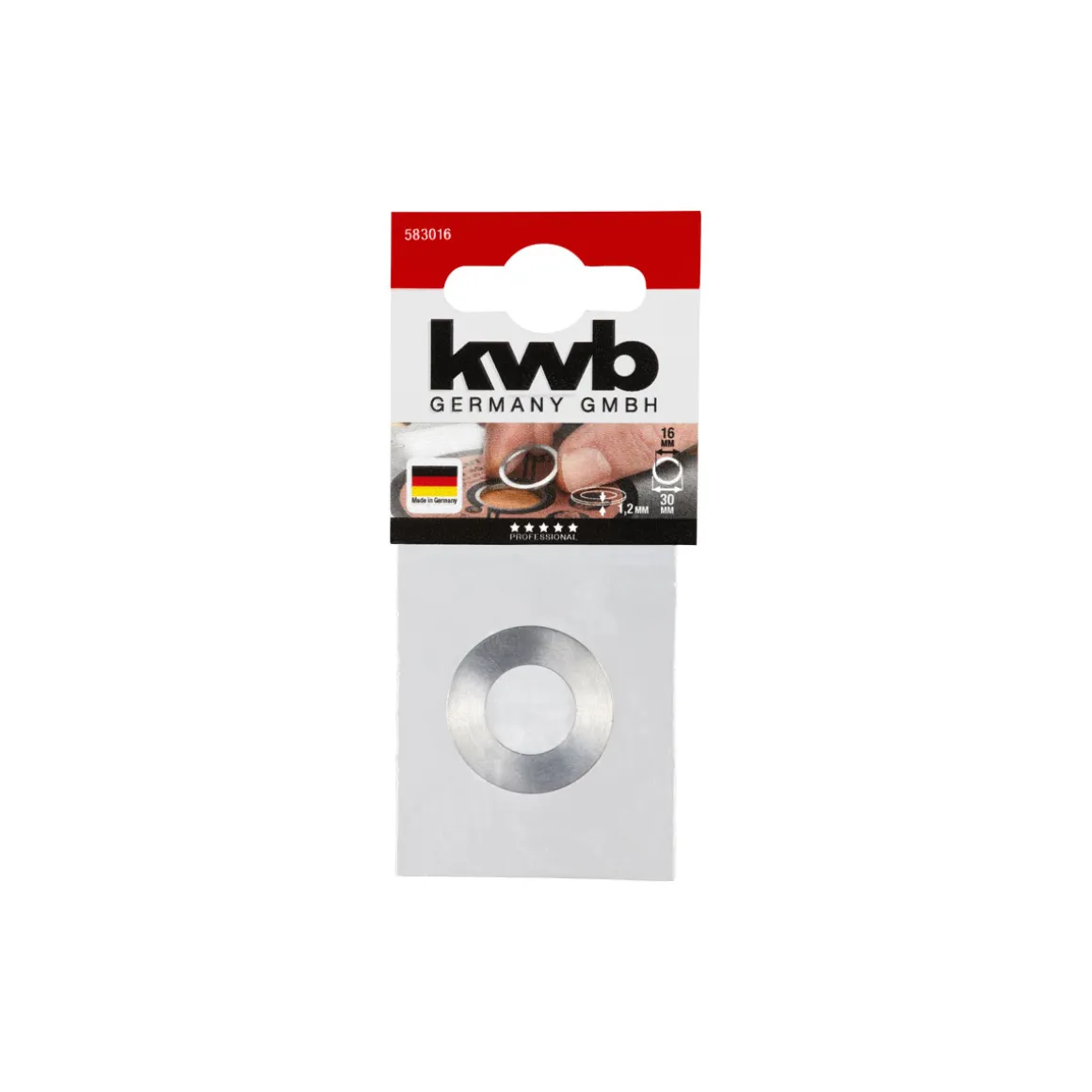 kwb Reduzierring für Kreissägeblätter 30x16 mm