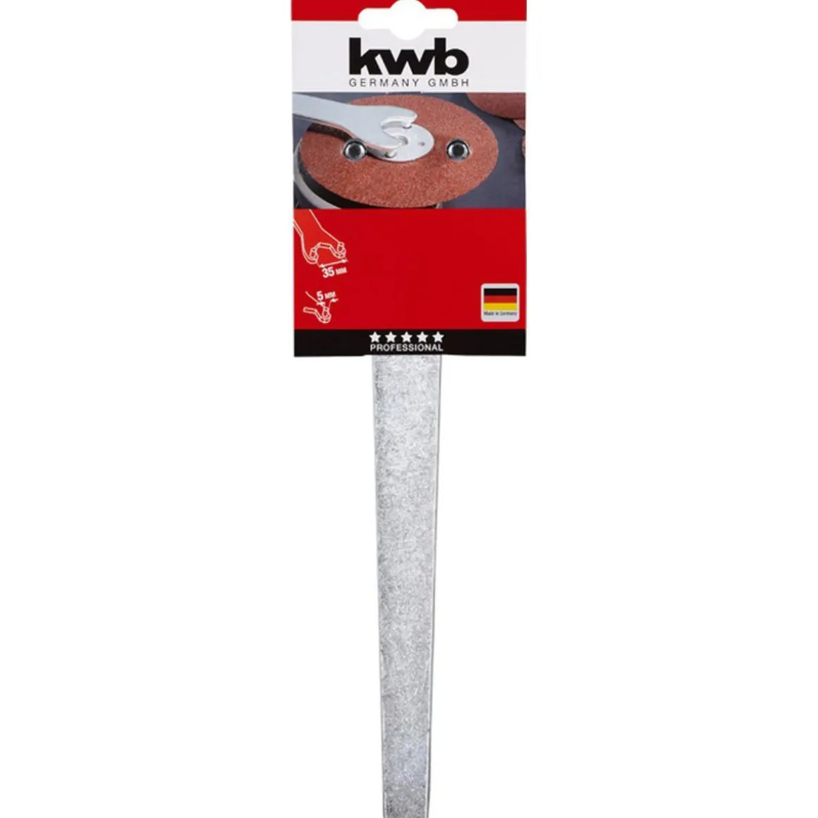 kwb Zweilochschlüssel Aggresso-Flex 35 x 5 mm