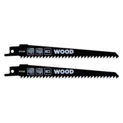 kwb HCS-Säbelsägeblätter für Holz kurve 2-tlg. 153 mm