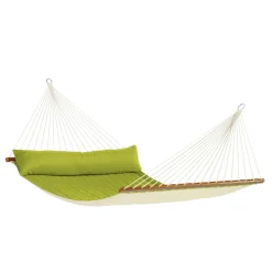 La Siesta Gefütterte Kingsize-Stabhängematte Alabama Avocado
