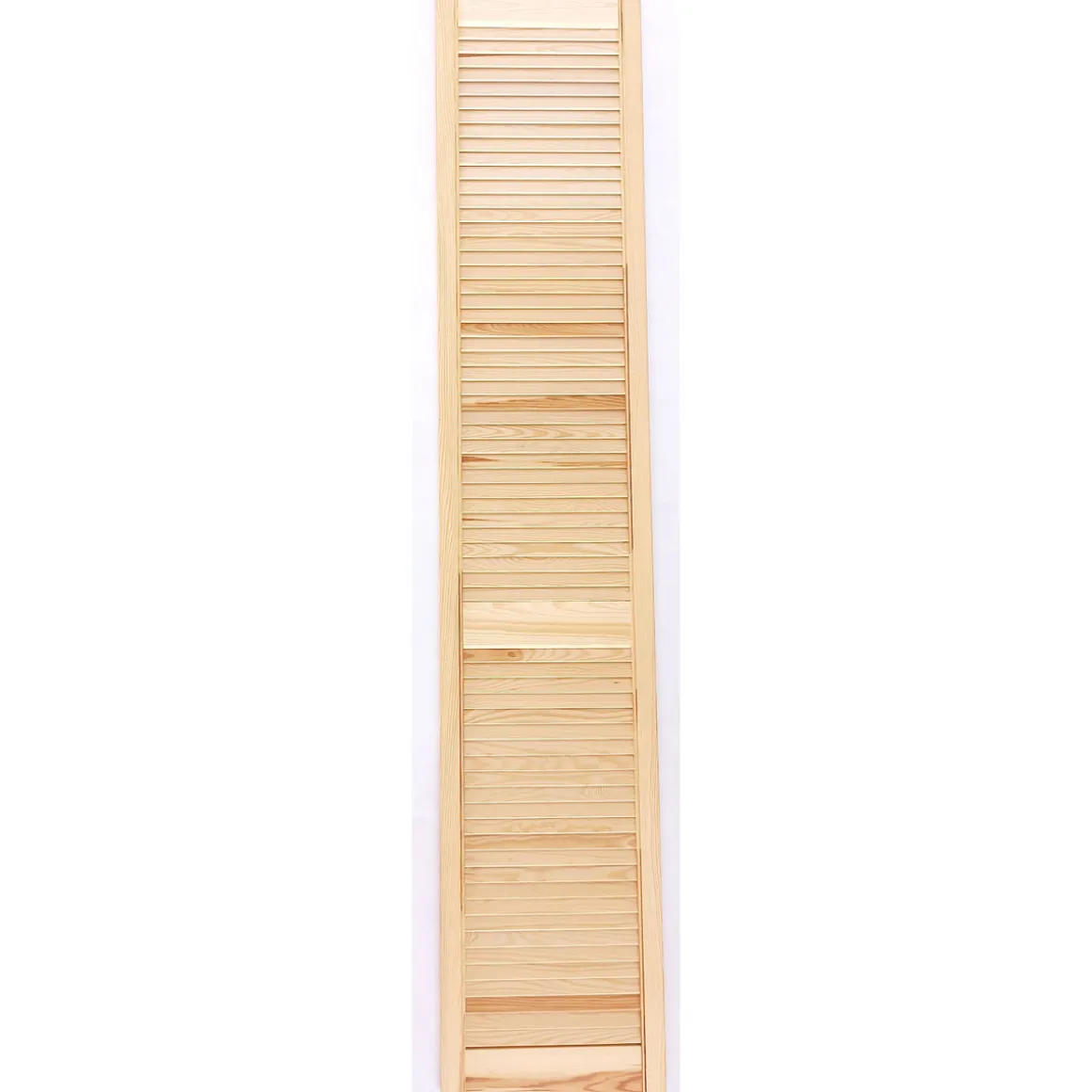 Lamellentür 242,2 x 59,4 x 2 cm Kiefer massiv