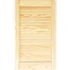 Lamellentür Kiefer natur 61,5 x 59,4 x 2 cm