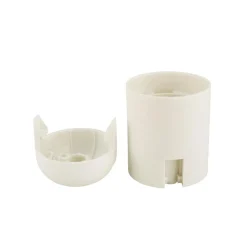 Lampen-Fassung Glattmantel E27