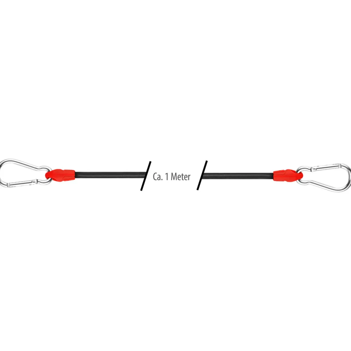 LAS 10350 Gepäckarm mit Karabinerhaken