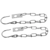 LAS 10666 Sicherungshaken mit Kette 2- teilig