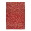 Lederteppich „Finish 100“, rot/gold
