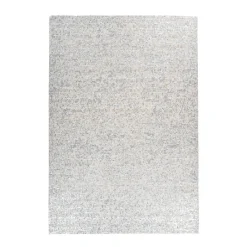 Lederteppich Finish 100 weiß/silber