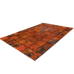Lederteppich „Voila 100“, orange