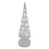 LED-Glasbaum 10LED schwarz matt 3xAA 9x30cm