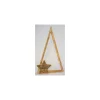 LED-Holztanne mit Stern 30 LEDs