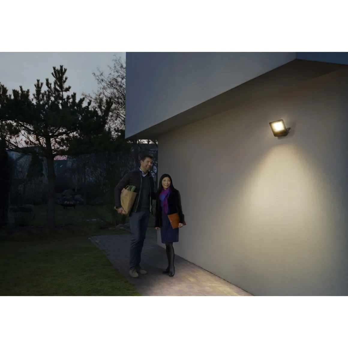 Ledvance SMART+ Außen-Flutlicht Smart Home 30 Watt grau