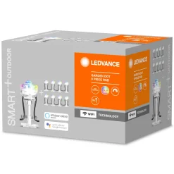 Ledvance SMART+ Außenleuchte Garden Dot 9 Lampen schwarz