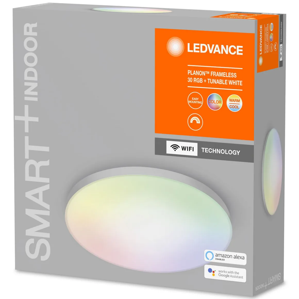 Ledvance SMART+ Panel Planon Durchmesser 30 cm RGBW weiß