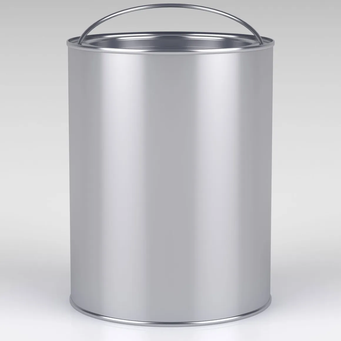 Leerdose und Deckel 2,5 L