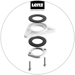 Lenz Küchenarmatur ALUNA mit Pendelbrause chrom