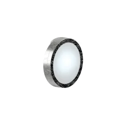 Lightme Badleuchte Aqua IP 44 Blattsilber rund