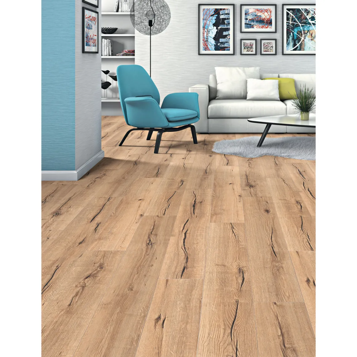 Living by HARO Laminat Eiche Sahara 128,5 x 19,3 cm