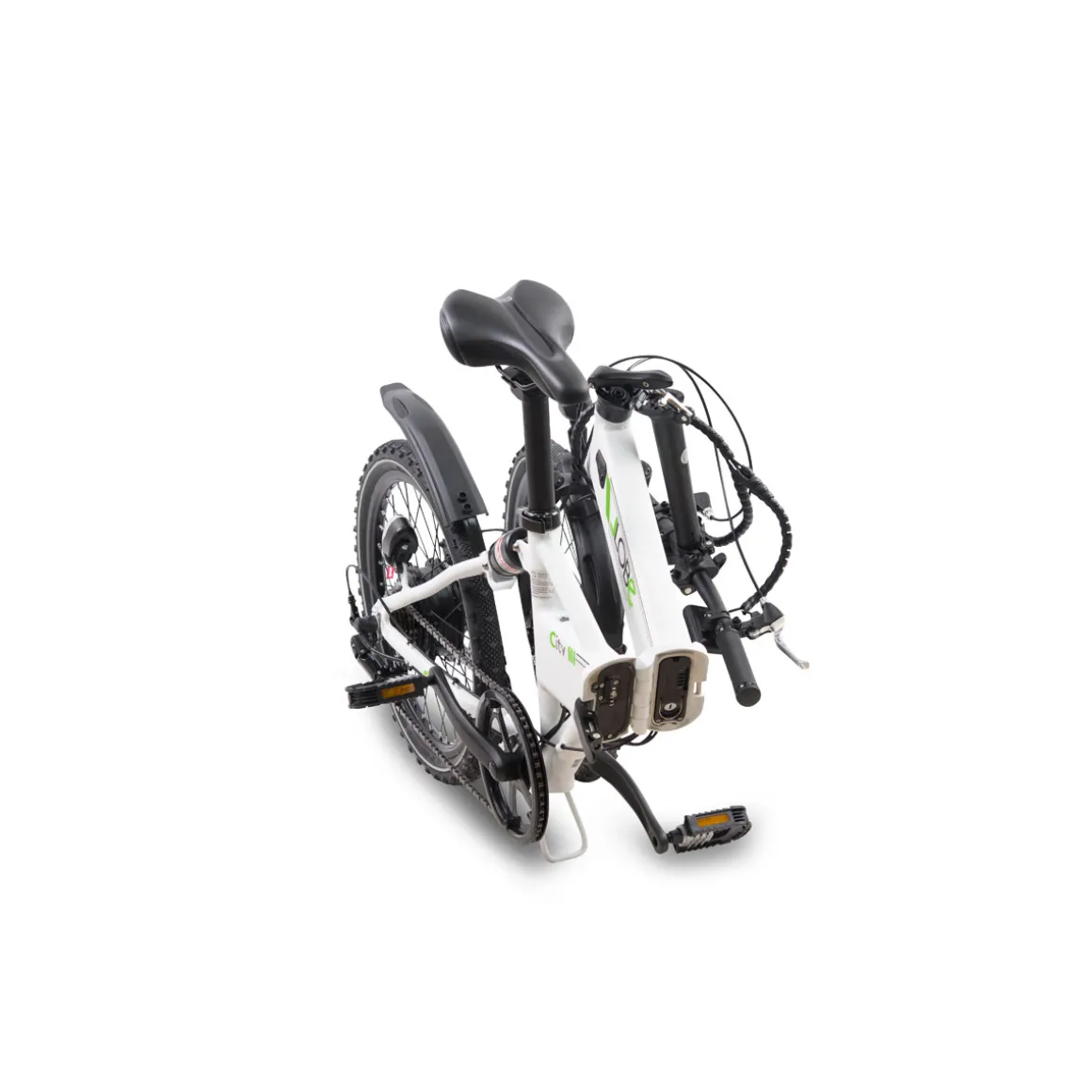 LLobe City E-Bike „III“ , faltbar, weiß