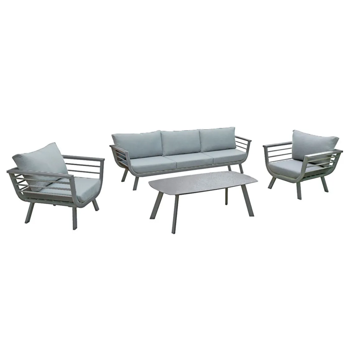 Lounge-Gruppe Elia 2-Sitzer Sofa 4-teilig