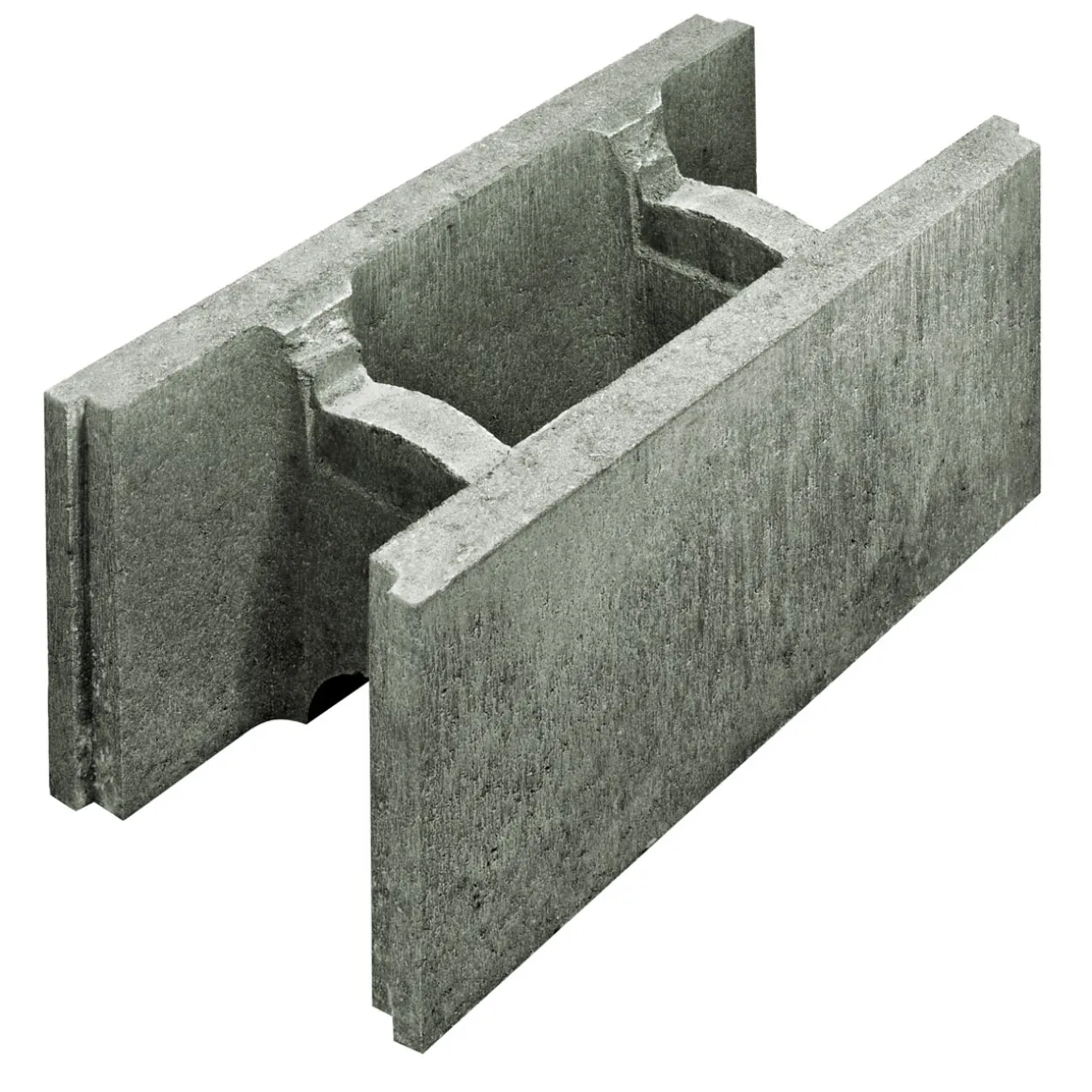 Lusit Schalungsstein 50 x 25 x 24 cm grau