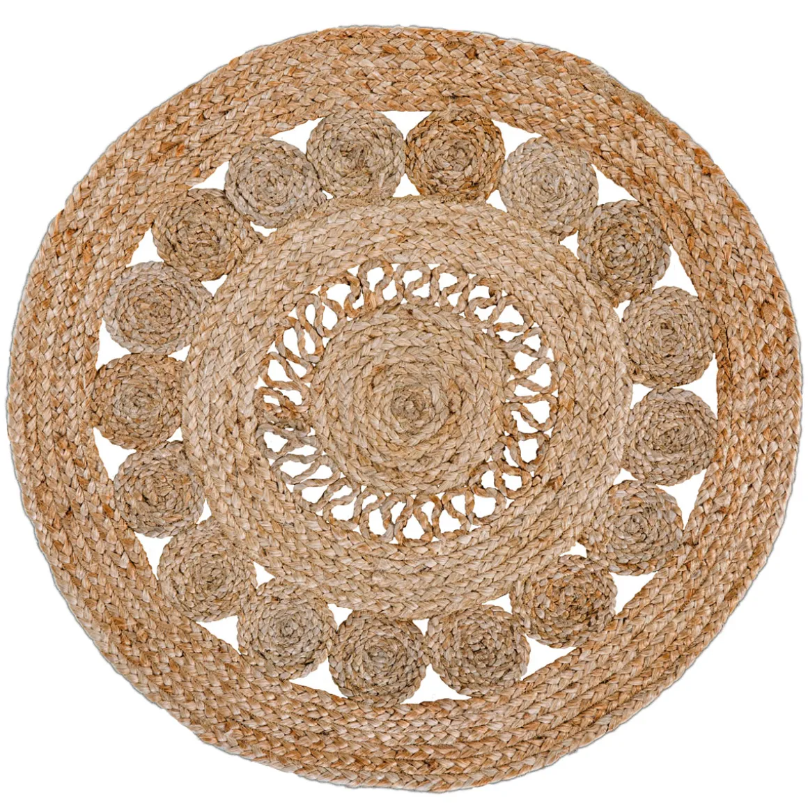Luxor living Teppich Balo 120 cm rund