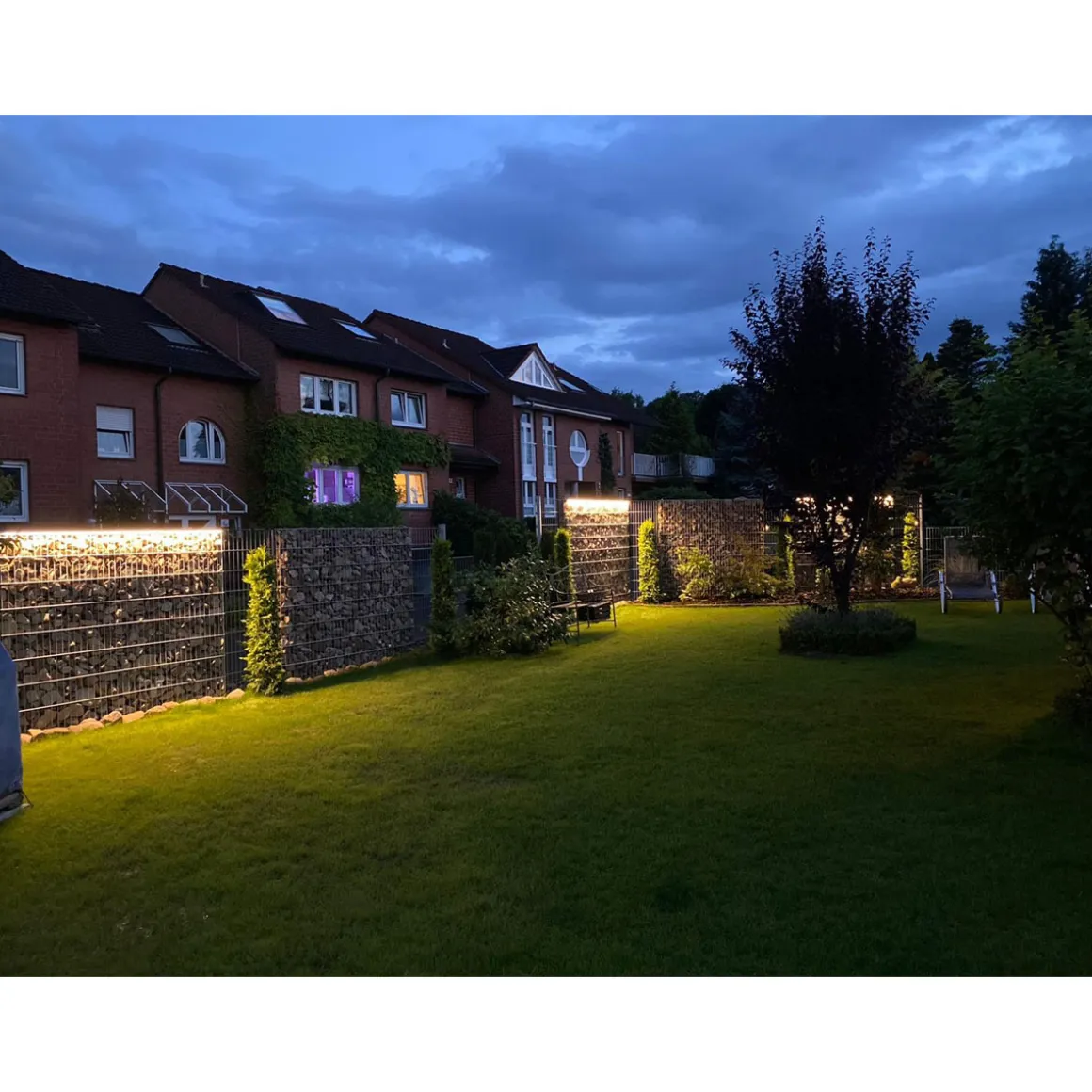 LyghtUp LED-Leuchtleiste für WPC- und Alu-Zäune 173,3 cm anthrazit