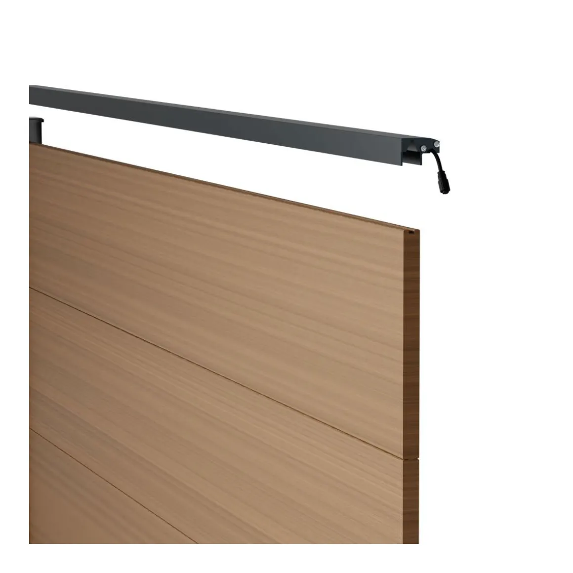 LyghtUp LED-Leuchtleiste für WPC- und Alu-Zäune 173,3 cm anthrazit