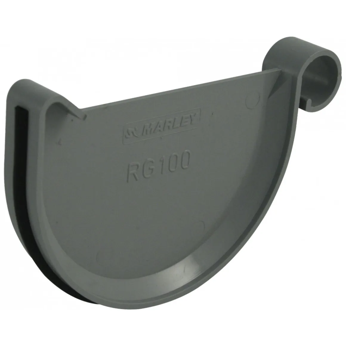 Marley Dachrinnenendstück für links und rechts 125 mm