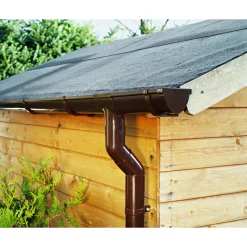 Marley Duplex-Dachrinne braun 300 cm