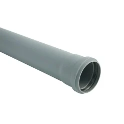 Marley HTEM Rohr mit Steckmuffe 1000 mm DN 90
