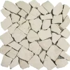 Marmormosaik Biancone Polygonal 25 x 25 cm