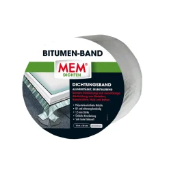 MEM Bitumen-Dichtband 1000 cmx10 cm selbstklebend alukaschiert